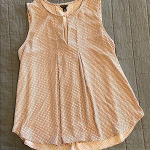 Ann Taylor sleeveless blouse